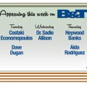 Guests for the Week of February 2, 2015