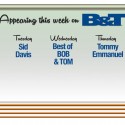 Guests for the Week of February 22, 2016