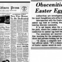 Obscenities Mar Easter Egg Hunt