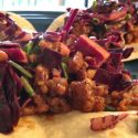 The gang makes a Blue Apron meal